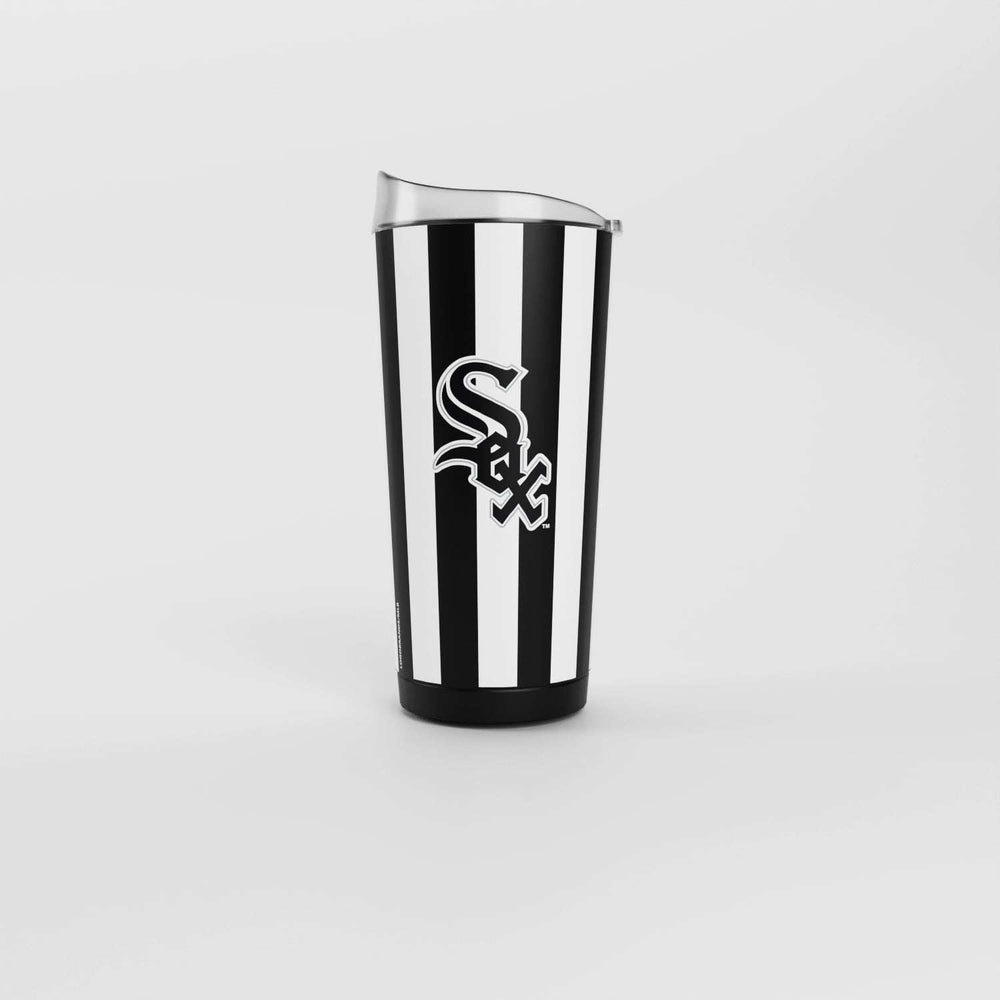Minnesota Twins 20oz Striped Powder Coat Tumbler - Logo Brands - Flyclothing LLC