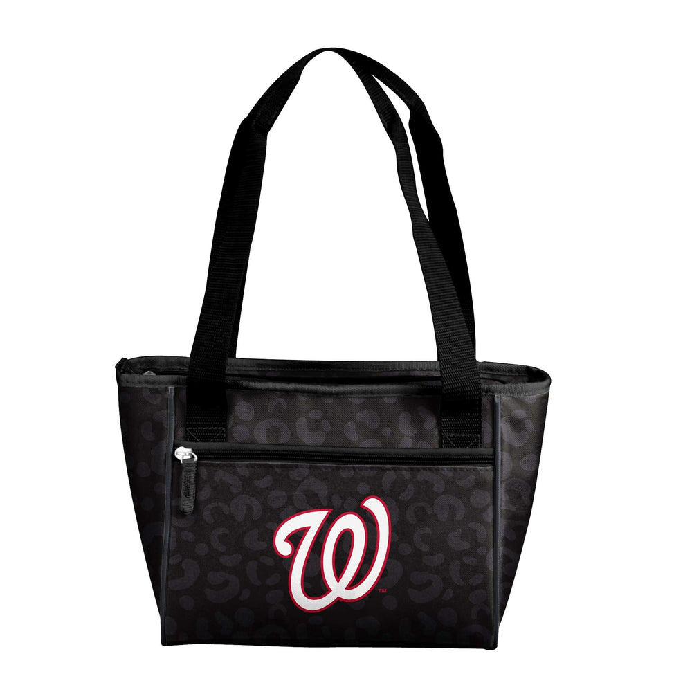 Washington Nationals Leopard Print 16 Can Cooler Tote - Logo Brands - Flyclothing LLC