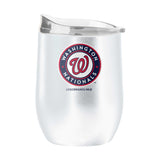 Washington Nationals 16oz Swagger Powder Coat Curved Bev - Logo Brands - Flyclothing LLC