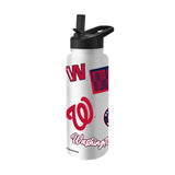 Washington Nationals 34oz Dream Weave Quencher Bottle - Logo Brands - Flyclothing LLC