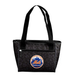New York Mets Leopard Print 16 Can Cooler Tote - Logo Brands - Flyclothing LLC