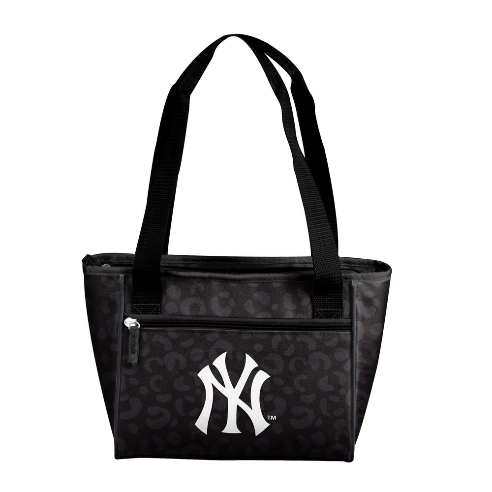New York Yankees Leopard Print 16 Can Cooler Tote - Logo Brands - Flyclothing LLC