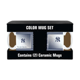 NY Yankees Hero MUG SET HERO - 2pk - Logo Brands - Flyclothing LLC