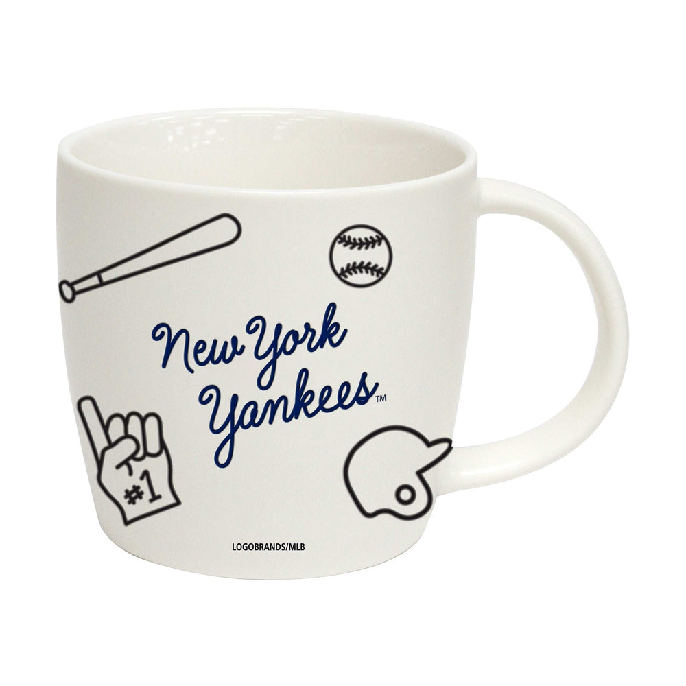 NY Yankees 18oz Playmaker Mug - Logo Brands - Flyclothing LLC