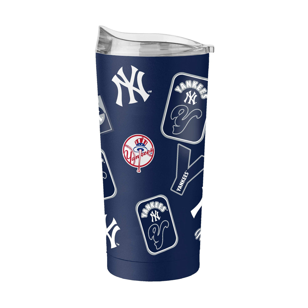 NY Yankees 20oz Dream Weave Powder Coat Tumbler - Logo Brands - Flyclothing LLC