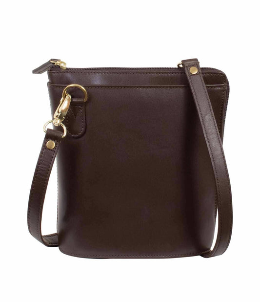 Scully Leather Veg-Calf Hidesign Leather Chocolate Mara (H521) - Scully Leather - Flyclothing LLC