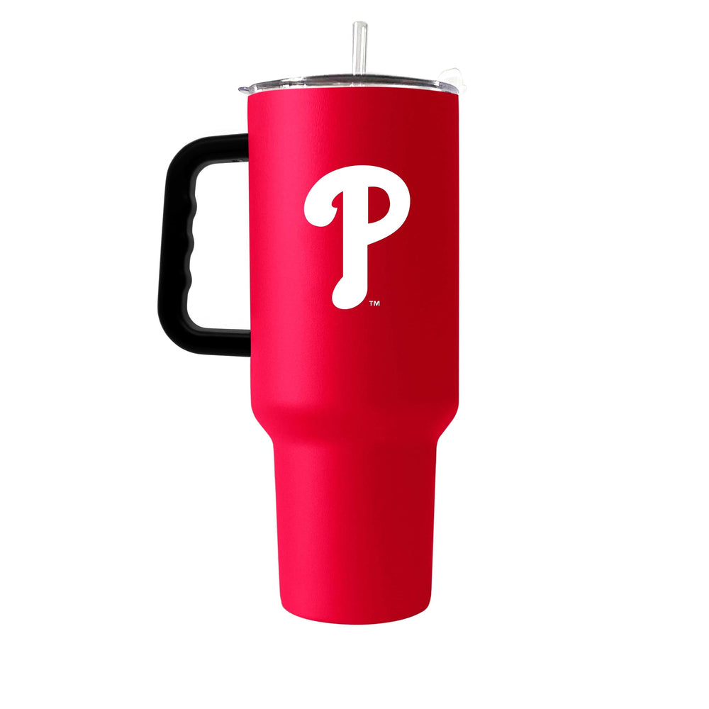 Philadelphia Phillies 40oz Flipside Powder Coat Tumbler - Logo Brands - Flyclothing LLC