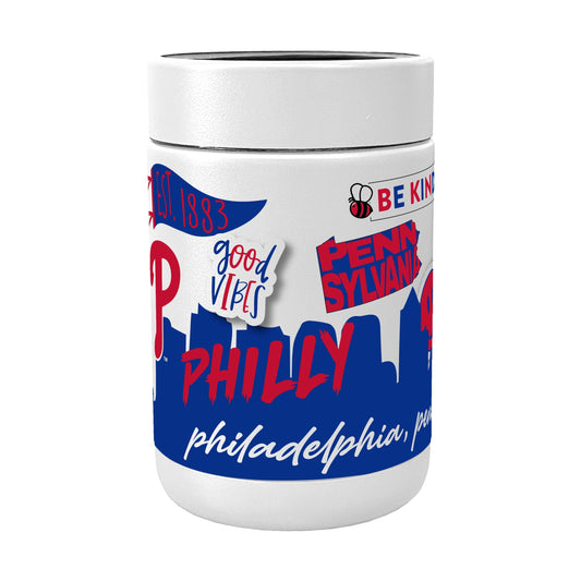 Philadelphia Phillies Powder Native Coat Coolie - Logo Brands - Flyclothing LLC