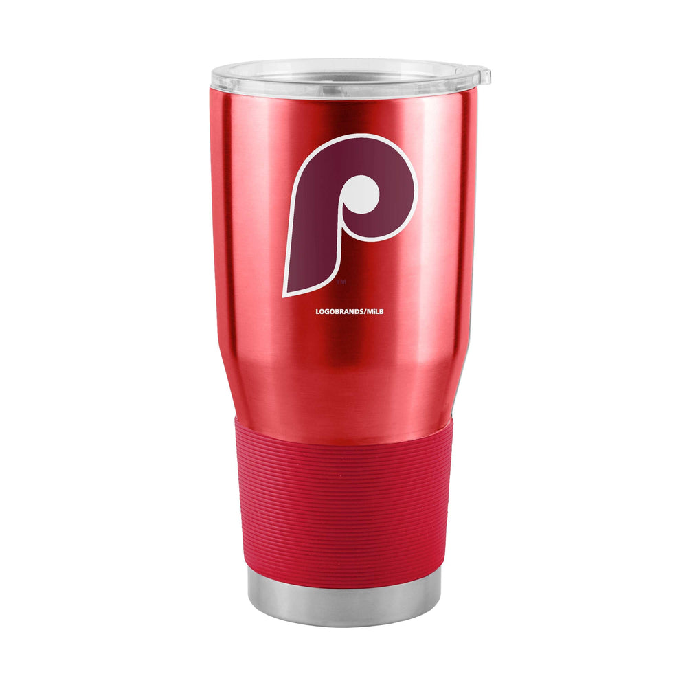 Philadelphia Phillies Vintage 30oz Flipside Stainless Steel Tumbler - Logo Brands - Flyclothing LLC
