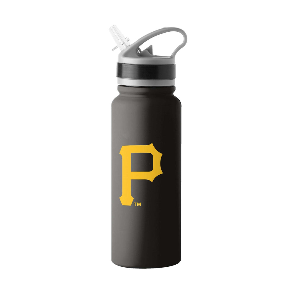 Pittsburgh Pirates 25oz Stainless Single Wall Flip Top Bottle - Logo Brands - Flyclothing LLC