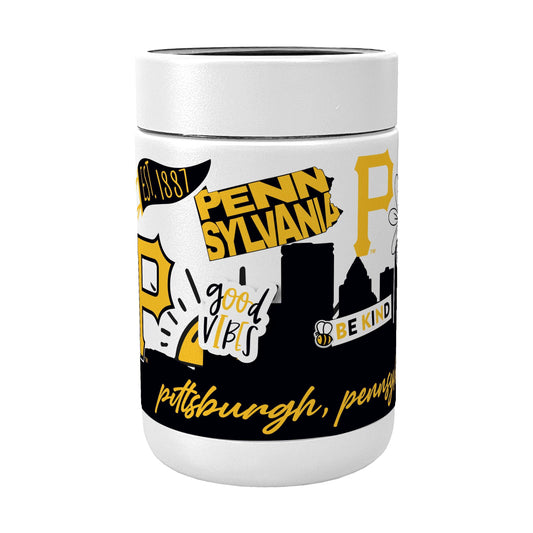 Pittsburgh Pirates Powder Native Coat Coolie - Logo Brands - Flyclothing LLC
