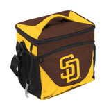 San Diego Padres 24 Can Cooler - Logo Brands - Flyclothing LLC