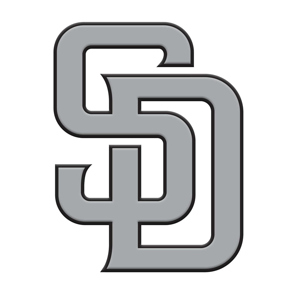 MLB - San Diego Padres Chrome Emblem - Logo Brands - Flyclothing LLC