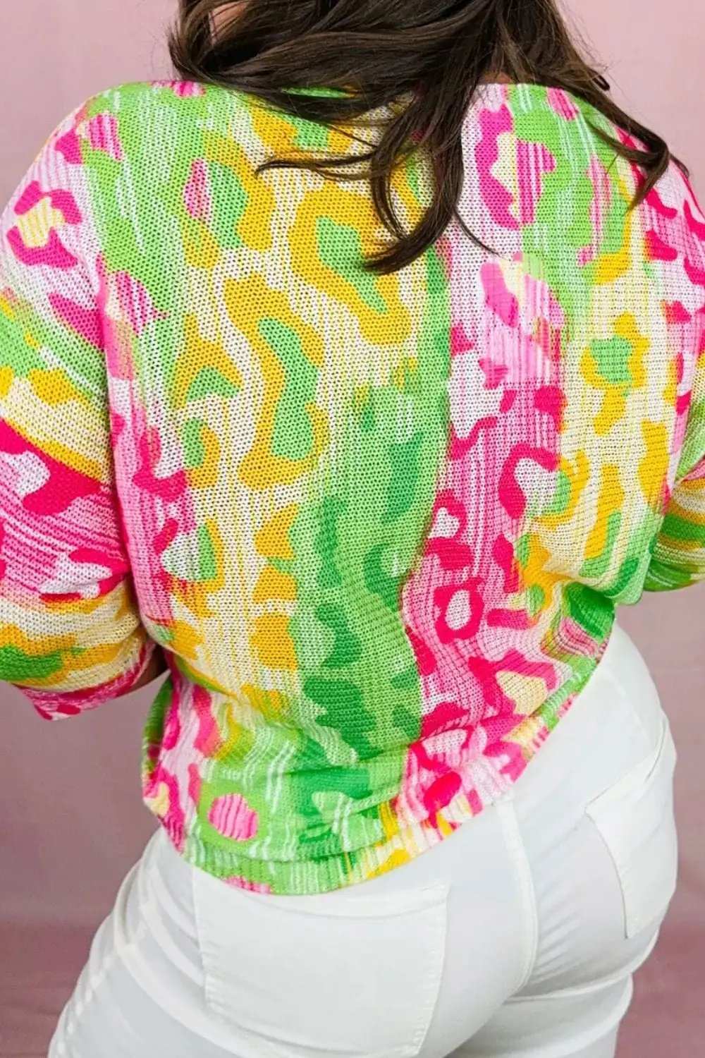 Plus Size Printed Round Neck T-Shirt - Trendsi - Flyclothing LLC