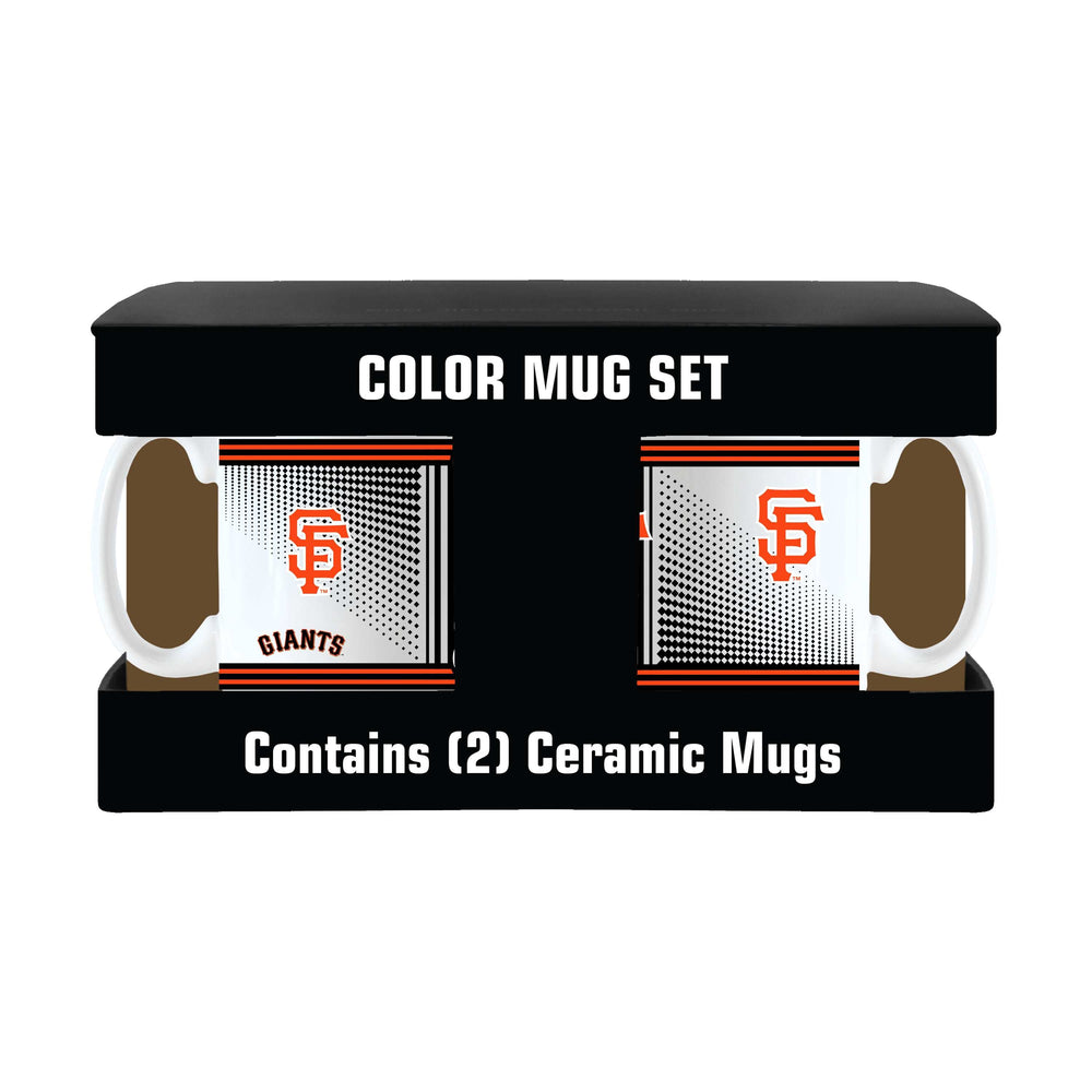San Francisco Giants Hero MUG SET HERO - 2pk - Logo Brands - Flyclothing LLC
