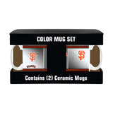San Francisco Giants Hero MUG SET HERO - 2pk - Logo Brands - Flyclothing LLC
