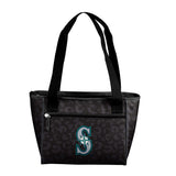 Seattle Mariners Leopard Print 16 Can Cooler Tote - Logo Brands - Flyclothing LLC