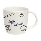 Seattle Mariners 18oz Playmaker Mug - Logo Brands - Flyclothing LLC
