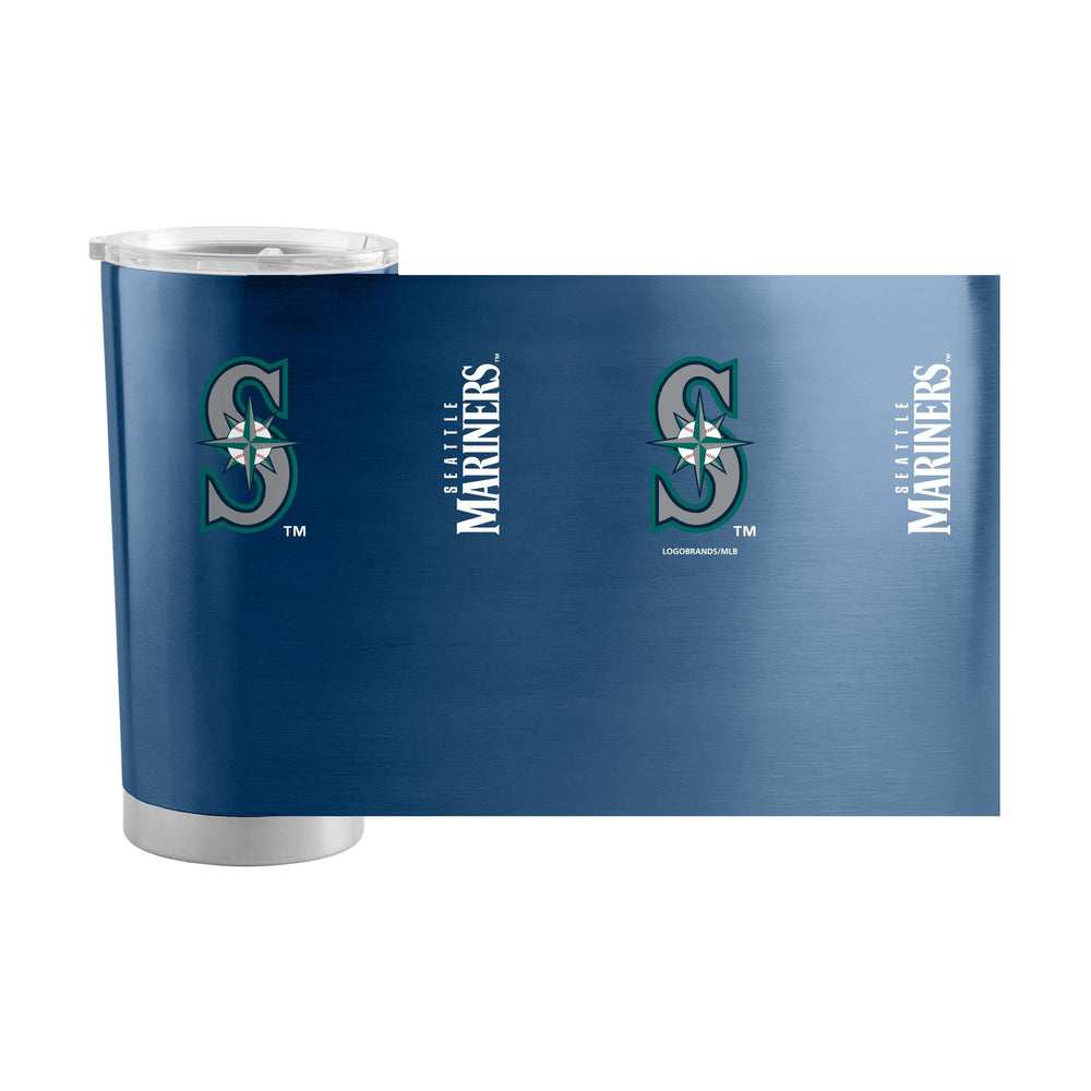 Seattle Mariners 20oz Gameday Stainless Tumbler - Logo Brands - Flyclothing LLC
