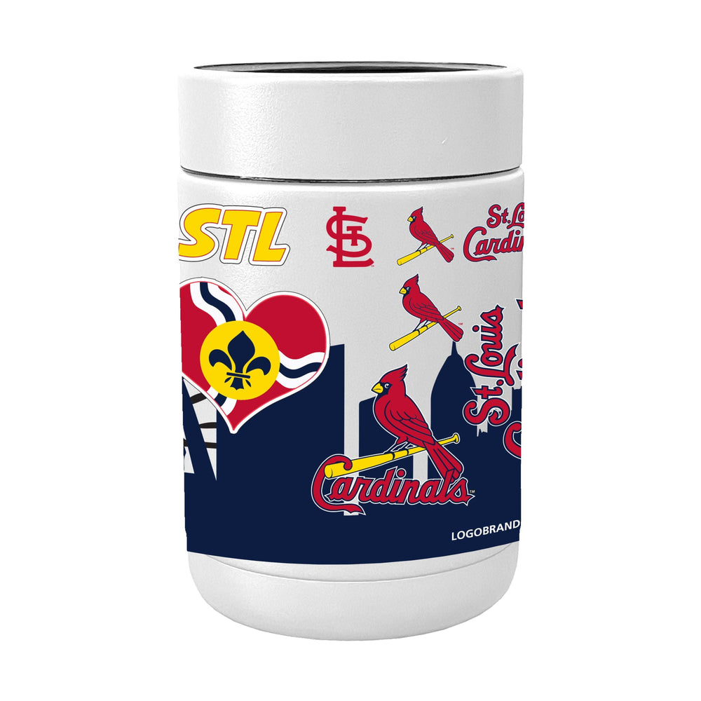 St. Louis Cardinals Powder Native Coat Coolie - Logo Brands - Flyclothing LLC