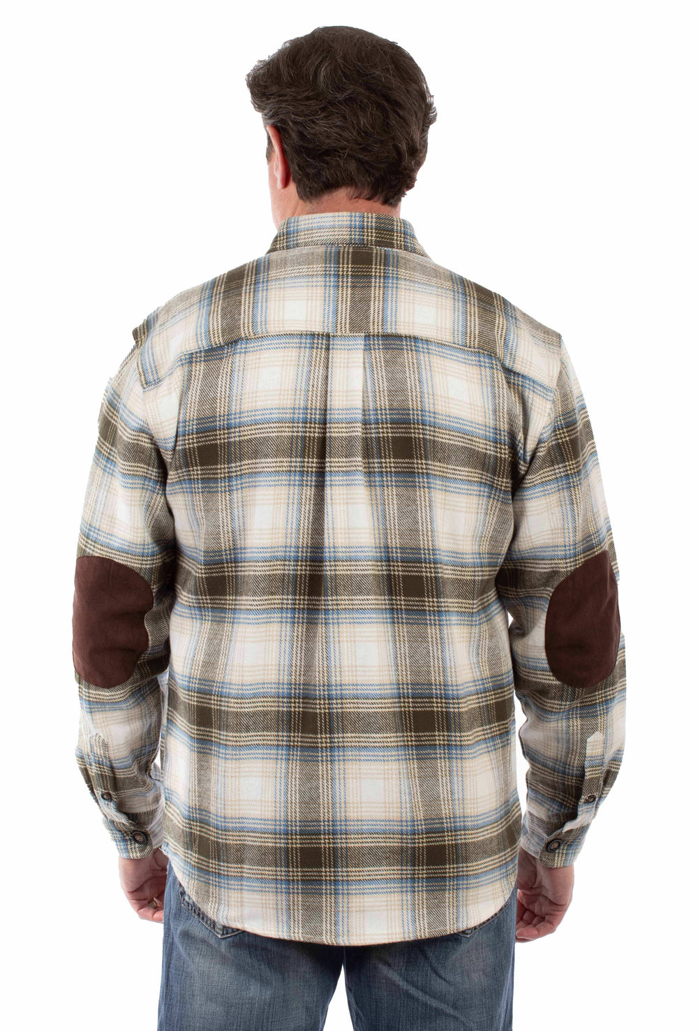 Scully Leather Olive BRAWNY FLANNEL Jacket - Scully Leather - Flyclothing LLC