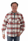 Scully Leather Rust BRAWNY FLANNEL Jacket