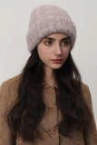 Solid Color Thermal Knit Hat - Trendsi - Flyclothing LLC