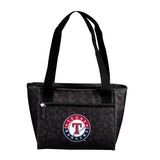 Texas Rangers Leopard Print 16 Can Cooler Tote - Logo Brands - Flyclothing LLC
