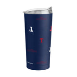 Texas Rangers 20oz Step And Repeat Powder Coat Tumbler - Logo Brands - Flyclothing LLC