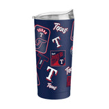 Texas Rangers 20oz Dream Weave Powder Coat Tumbler - Logo Brands - Flyclothing LLC