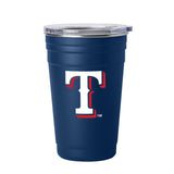 Texas Rangers 22oz Flipside Stainless Cup - Logo Brands - Flyclothing LLC