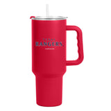 Texas Rangers Red 40oz Flipside Powder Coat Tumbler - Logo Brands - Flyclothing LLC