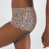 The Wild Cat | Leopard Print Women’s Seamless Boyshort - Shinesty - Flyclothing LLC