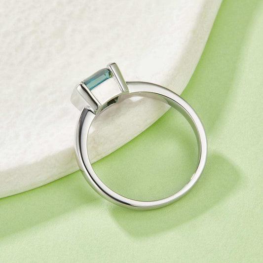 1 Carat Moissanite 925 Sterling Silver Ring - Trendsi - Flyclothing LLC