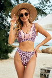 Printed Wide Strap Two-Piece Swim Set - Trendsi - Flyclothing LLC