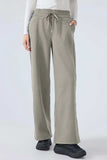 Millennia Drawstring Wide Leg Pants - Trendsi - Flyclothing LLC