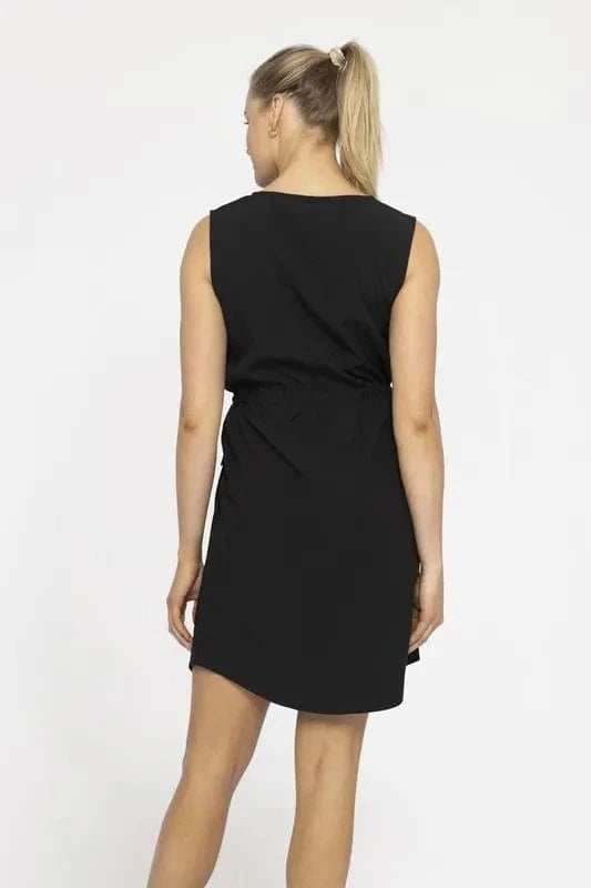 MONO B Versatile Drawstring Waist Tank Dress - Trendsi - Flyclothing LLC