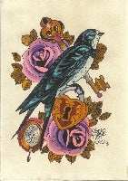 Black Market Art Company Key to My Heart Print - Black Market Art Company - Flyclothing LLC