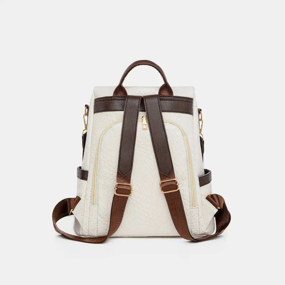 PU Leather Backpack Bag - Trendsi - Flyclothing LLC