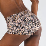 The Wild Cat | Leopard Print Women’s Seamless Boyshort - Shinesty - Flyclothing LLC
