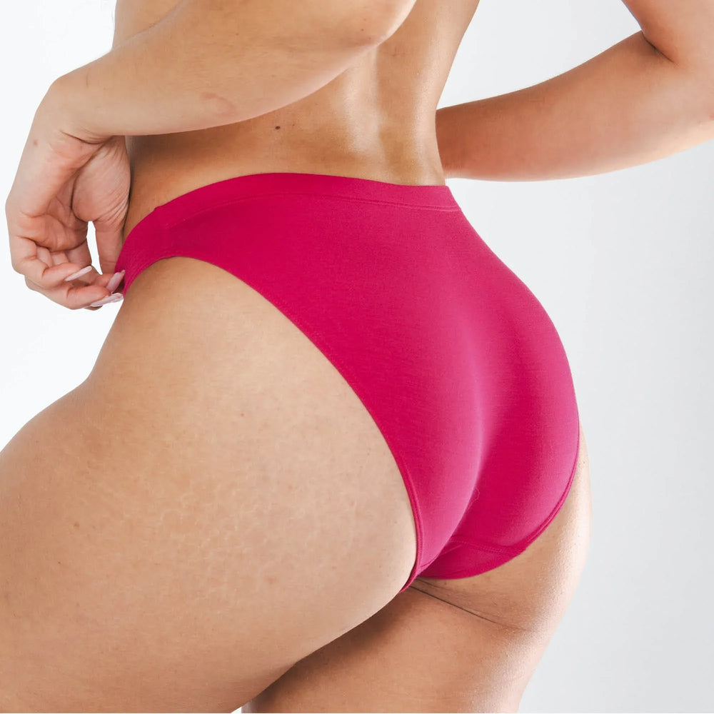 The Begonia | Hot Pink Tonal Modal Bikini Underwear - Shinesty - Flyclothing LLC