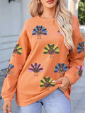 Turkey Graphic Corded Baggy Sweatshirt - Trendsi - Flyclothing LLC