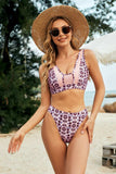 Printed Wide Strap Two-Piece Swim Set - Trendsi - Flyclothing LLC
