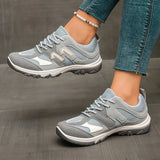 Contrast Lace Up Athletic - Trendsi - Flyclothing LLC