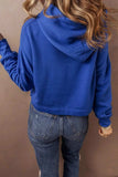 Drawstring Long Sleeve Hoodie - Trendsi - Flyclothing LLC