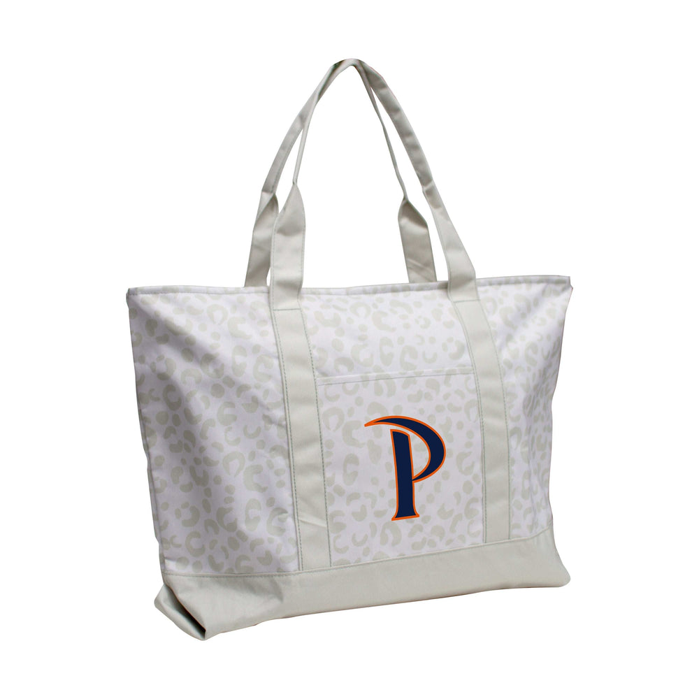 Pepperdine Leopard Pattern Tote - Logo Brands - Flyclothing LLC