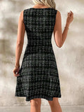 Round Neck Sleeveless Dress - Trendsi - Flyclothing LLC