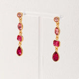 18K Gold-Plated Drop Earrings - Trendsi - Flyclothing LLC