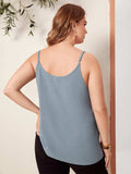 Plus Size Scoop Neck Cami - Trendsi - Flyclothing LLC