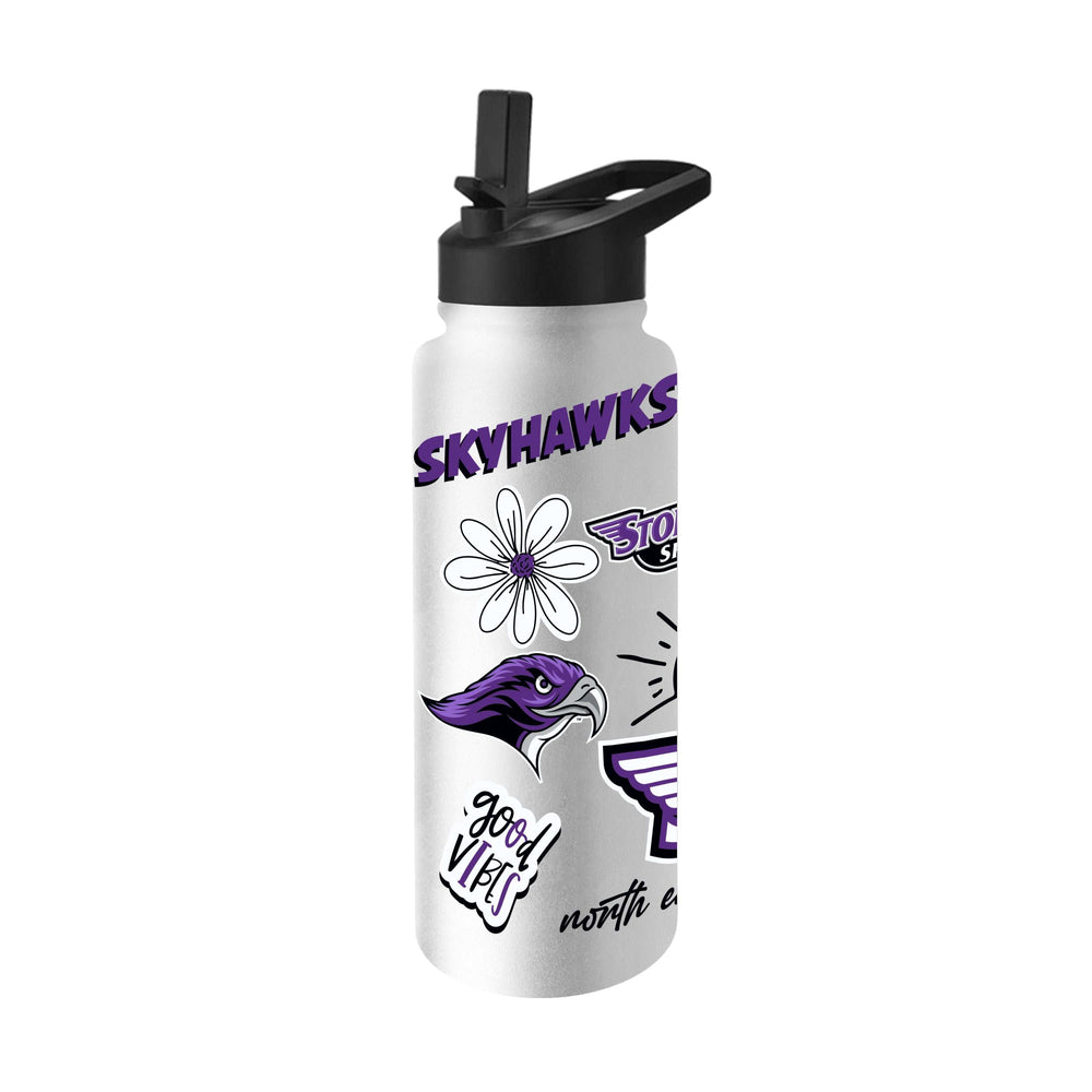 Stonehill College 34oz Native Quencher Bottle - Logo Brands - Flyclothing LLC
